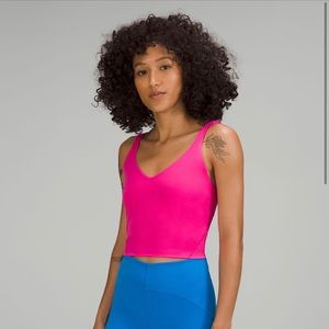 NWT Sonic Pink Lululemon Align Tank